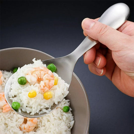 Thickened Stainless Steel Non-Stick Rice Spoon
