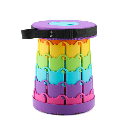 Improved Retractable Folding Stool