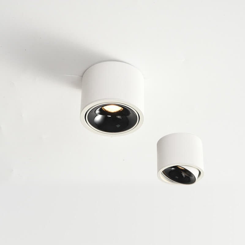 Minimalistic LED Ceiling Light - Adjustable Round Recessed Lamp