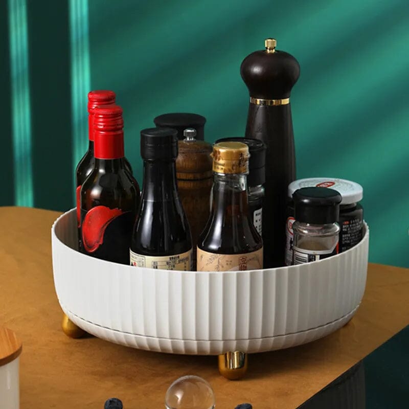 360° Rotating Storage Bowl and Spice Rack