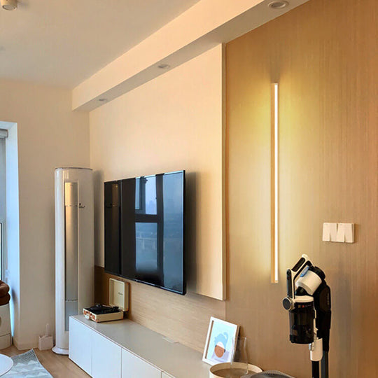 Japanese LED Wall Light | Solid Wood Design | Modern Accent Lighting
