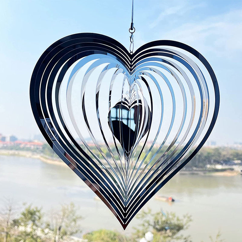 Rotating Wind Bell Crafted from Stainless Steel