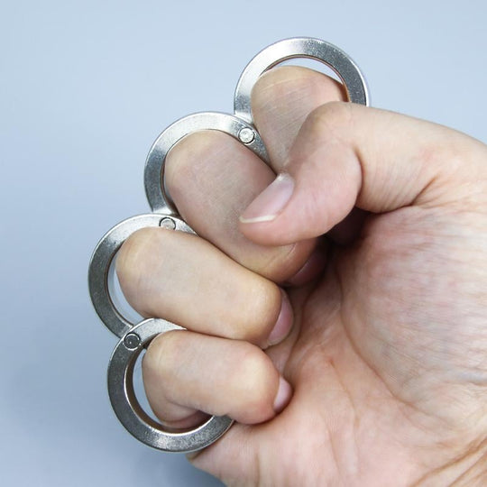 Folding Four-Finger Trigger Ring