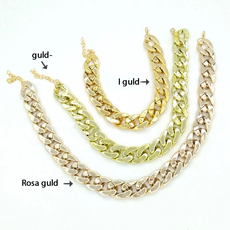 Thick Golden Chain Pet Safety Collar