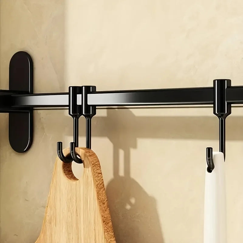 Wall-Mounted Storage Shelf for Kitchen Utensils – Versatile Organizer for Pan Lids and Spatulas