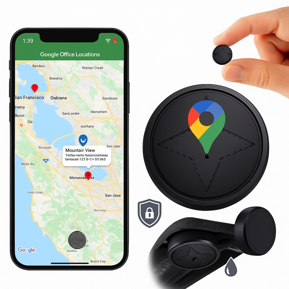 GPS Tracker - Magnetic Vehicle - Real-Time Monitoring