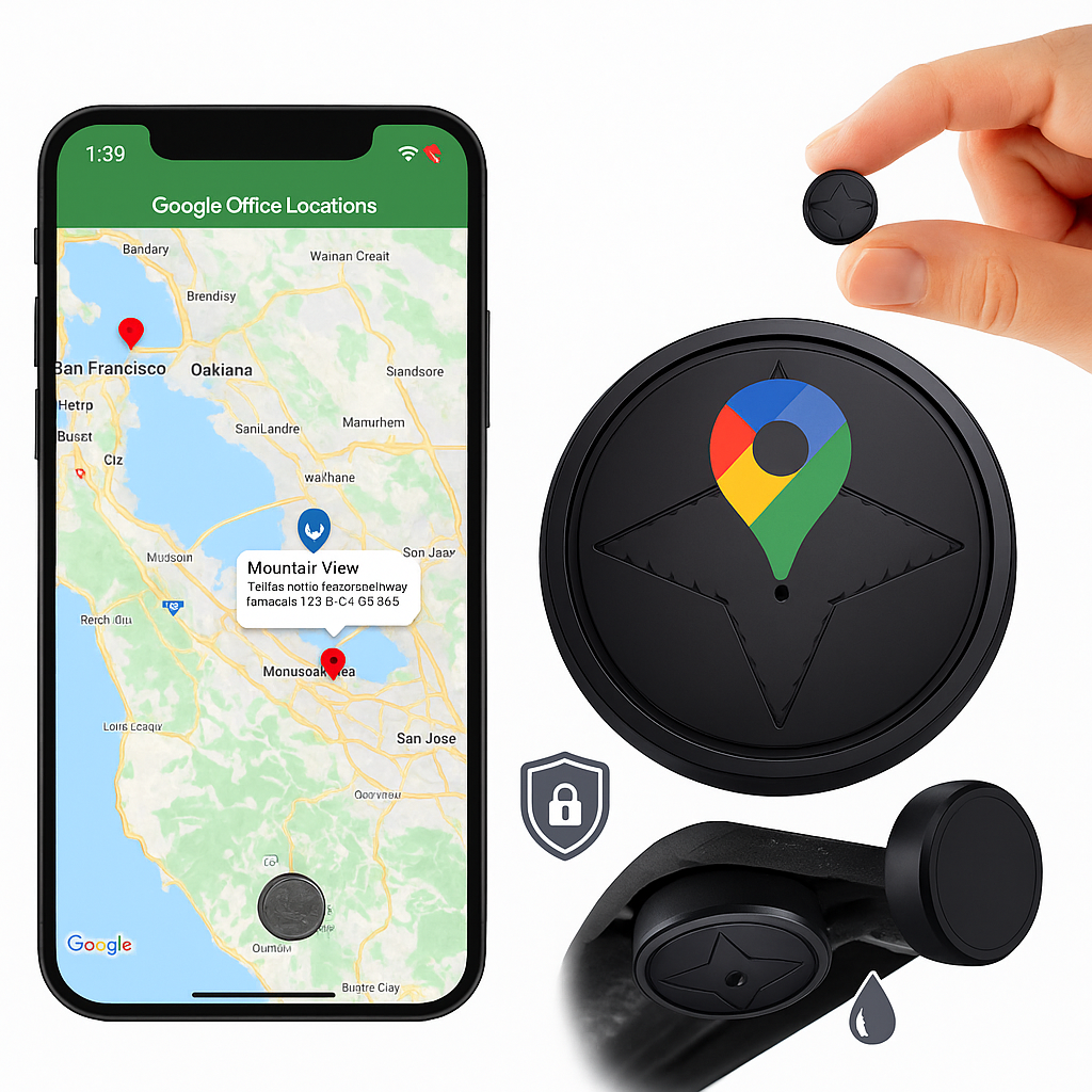 GPS Tracker - Magnetic Vehicle - Real-Time Monitoring