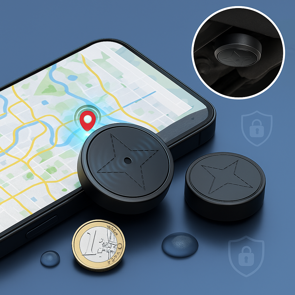 GPS Tracker - Magnetic Vehicle - Real-Time Monitoring