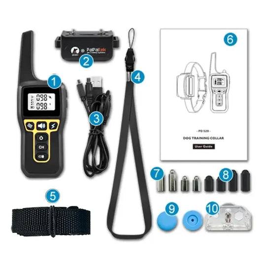 1000m Waterproof Dog Training Collar | Rechargeable, Remote Control & Adjustable for Small, Medium, and Large Dogs