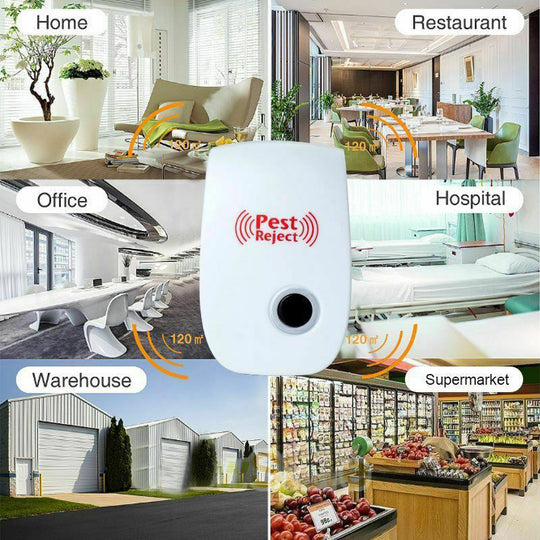 Ultrasonic Squirrel Repeller Device - Effective Pest Control to Deter Squirrels in 48 Hours for Gardens & Yards