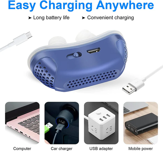 Micro CPAP Sleep Apnoea Machine for Travel & Anti-Snoring