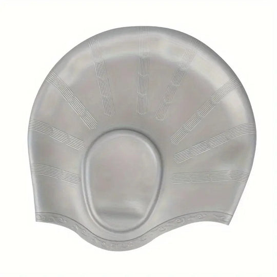 Silicone Swim Cap with Ear Protection