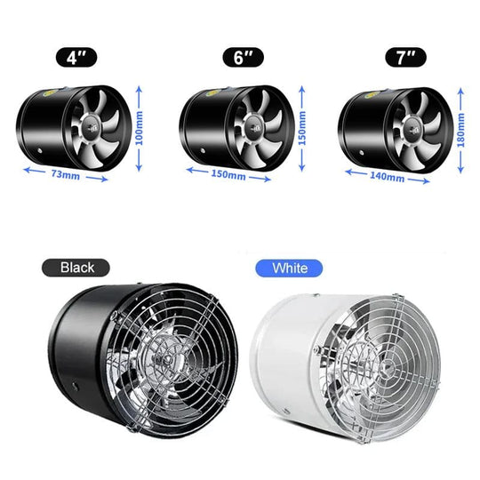 Powerful, Quiet Exhaust Fan – Enhance Air Quality at Home and in the Office