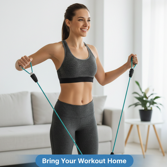 11-Piece Resistance Band Set for Home Workouts
