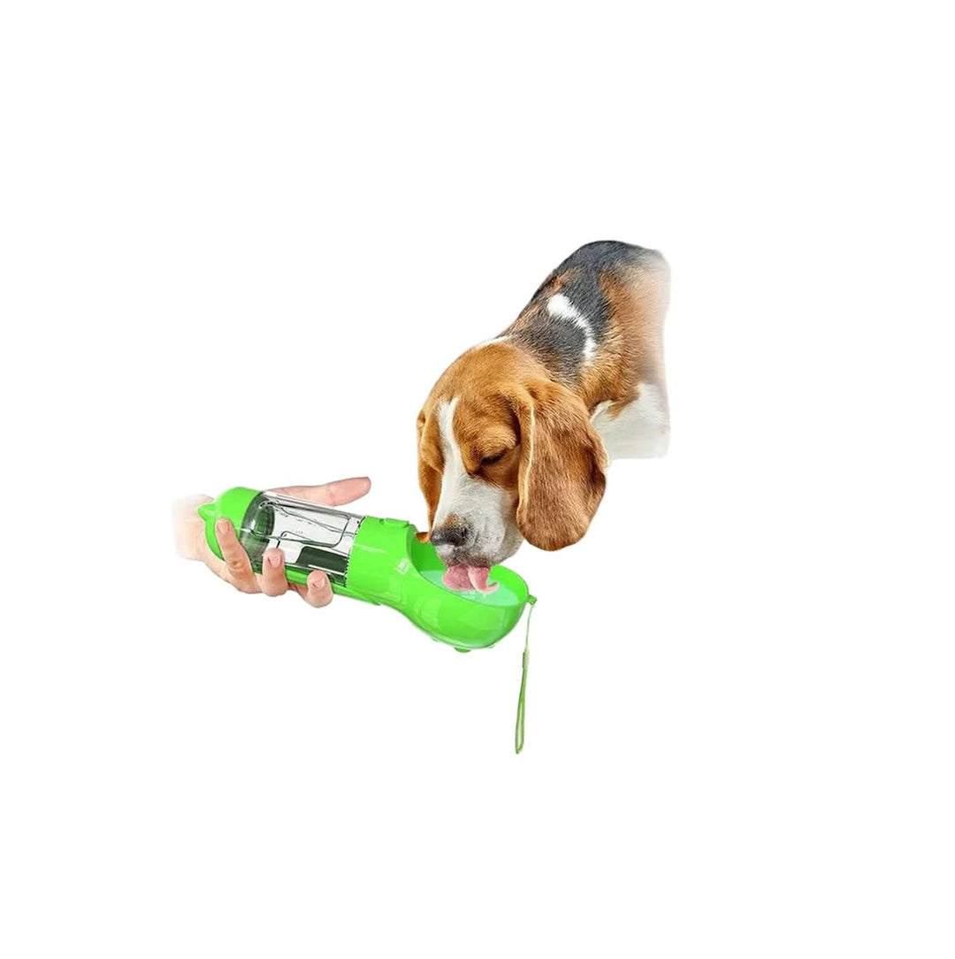 Snackbuddy Pro – 2-in-1 Water & Food Bottle with Poop Bag Holder