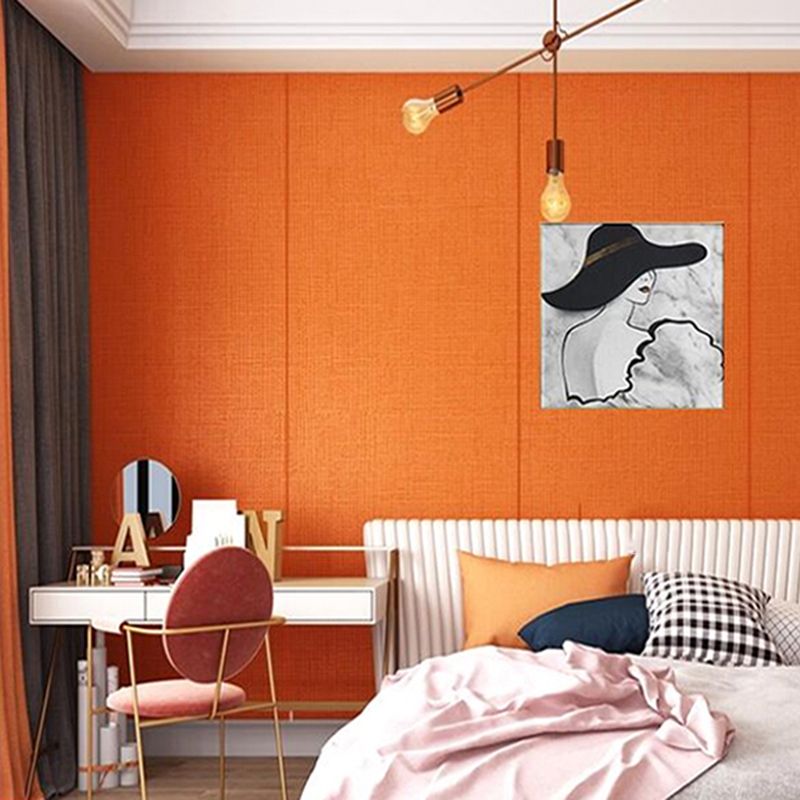 Soundproof Wall Cladding Solid Colour Peel and Stick Foam Living Room Wall Panel