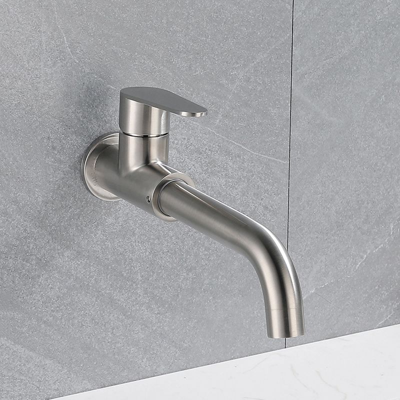 Modern Style Wall-Mounted Single Lever Mixer Tap for the Bathroom
