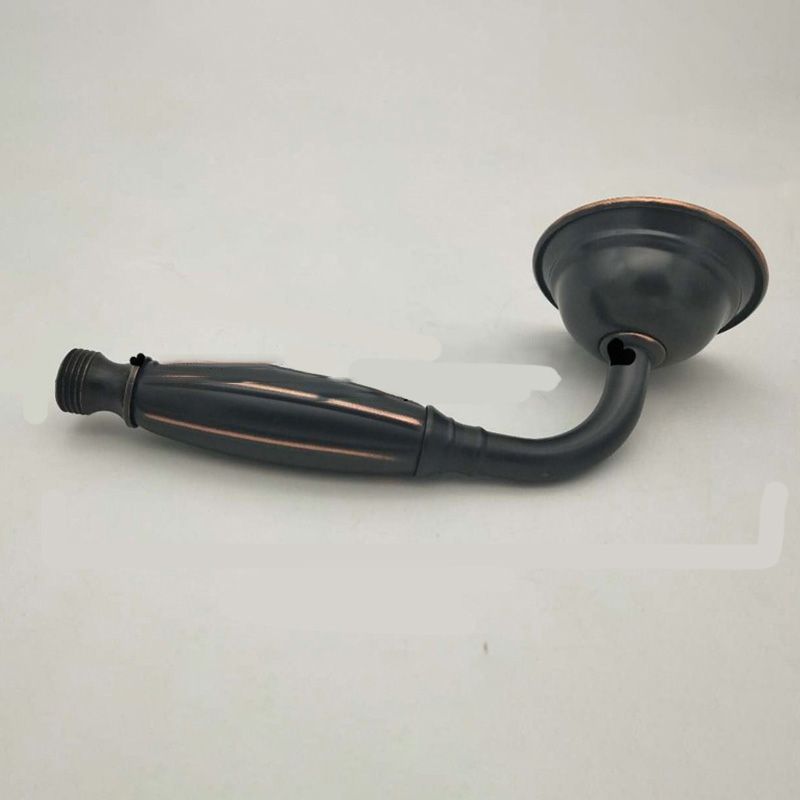 Traditional Handheld Shower Head with Hose - Polished Brass Wall Mounted Design