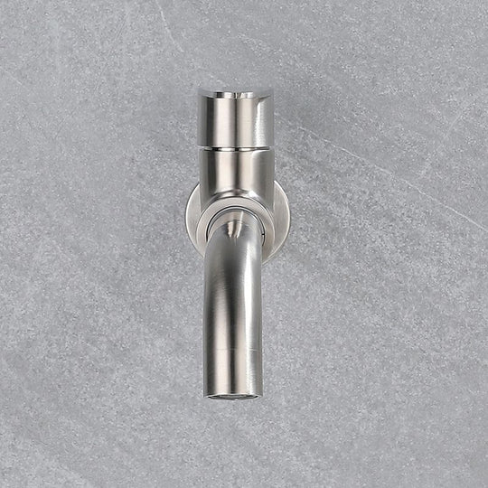Modern Style Wall-Mounted Single Lever Mixer Tap for the Bathroom