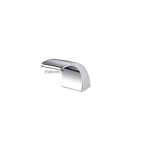 Modern Brass Roman Bathtub Faucet with Waterfall Spout