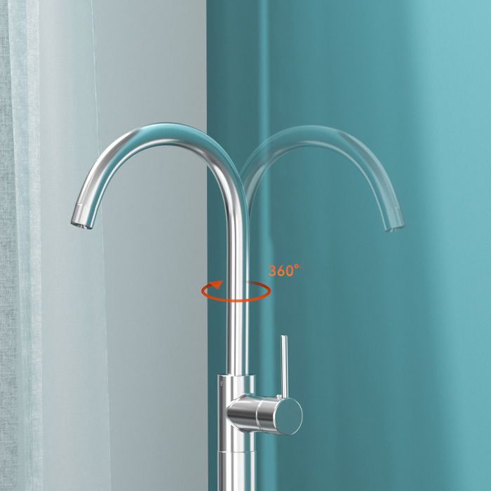 Modern Freestanding Bathtub Faucet - Copper Floor Mounted Design