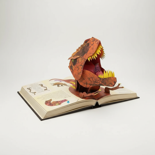 3D Pop-up Book: Dinosaurs