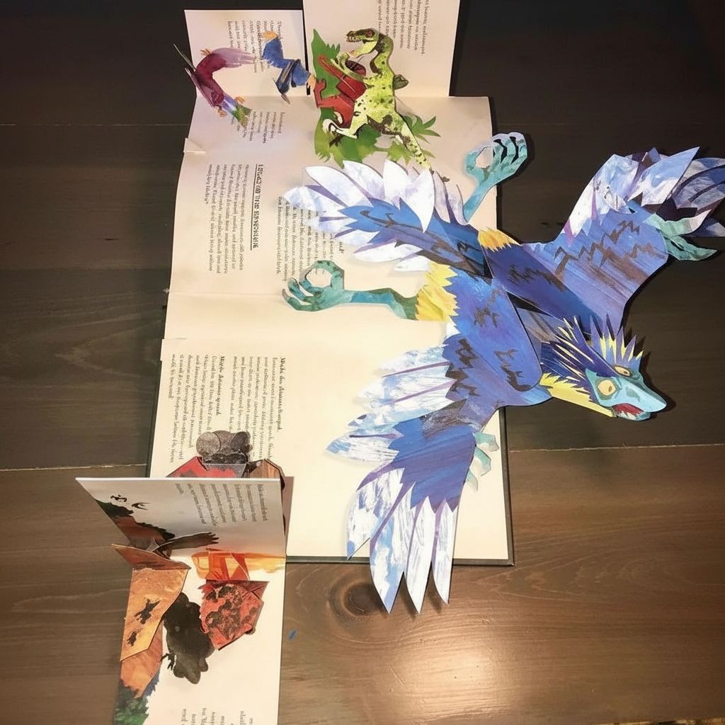 3D Pop-up Book: Dinosaurs