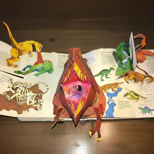 3D Pop-up Book: Dinosaurs