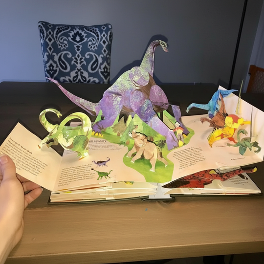 3D Pop-up Book: Dinosaurs
