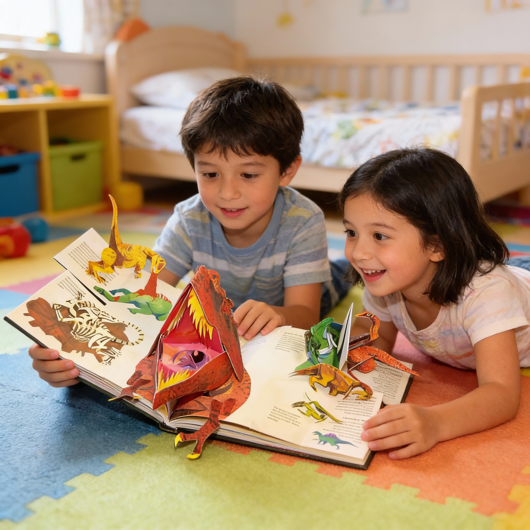 3D Pop-up Book: Dinosaurs