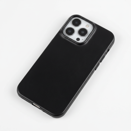 Genuine Leather Oil Wax iPhone Case