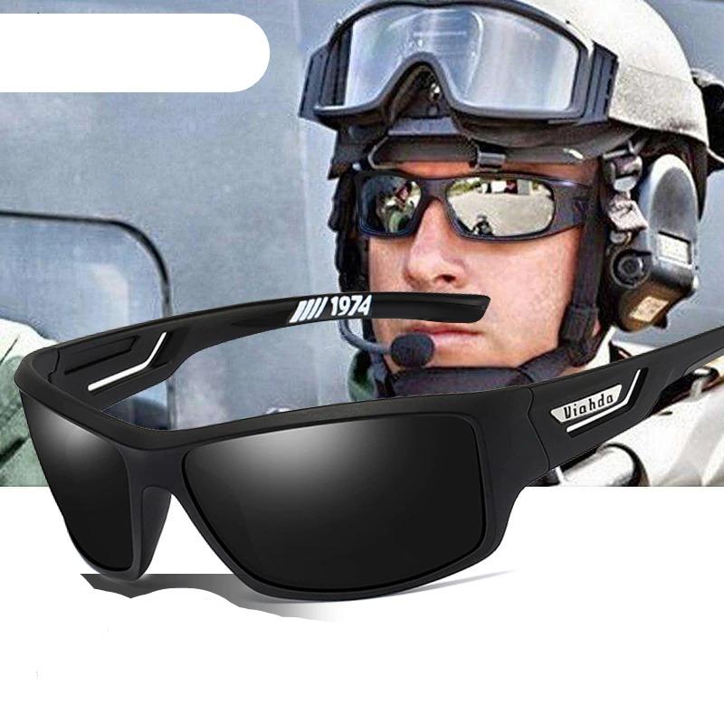 Military-Grade UV 400 Fishing Sunglasses
