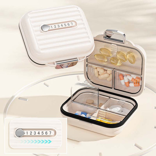 Compact Portable Pillbox