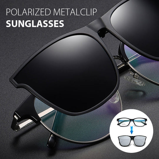 Polarised Clip-On Folding Sunglasses