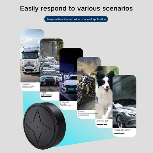 GPS Tracker with Strong Magnetic Attachment for Vehicle Tracking