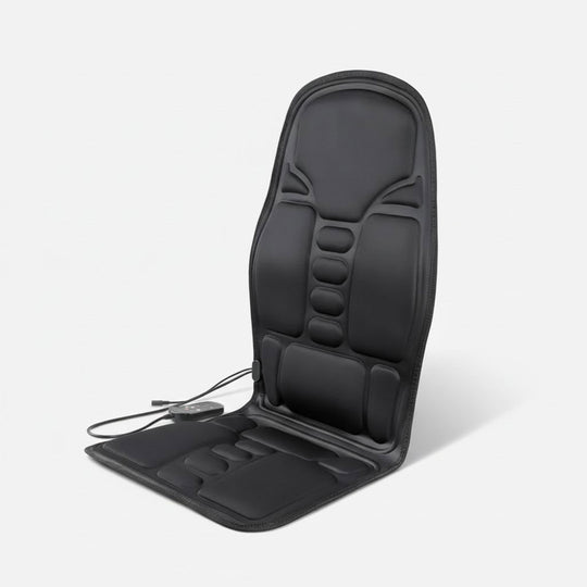 Heated Massage Cushion Pad - For Chair and Car Use - Vibrating Nodes