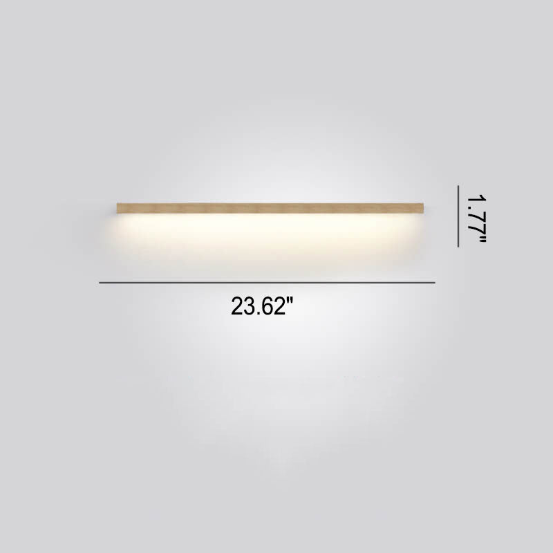 Japanese LED Wall Light | Solid Wood Design | Modern Accent Lighting
