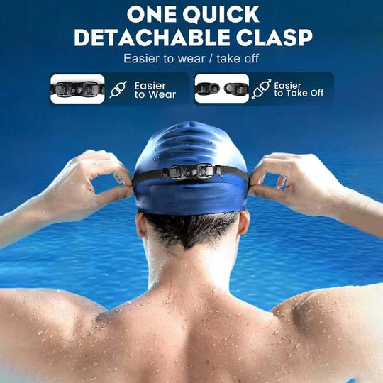 Wide View Anti-Fog Swim Goggles