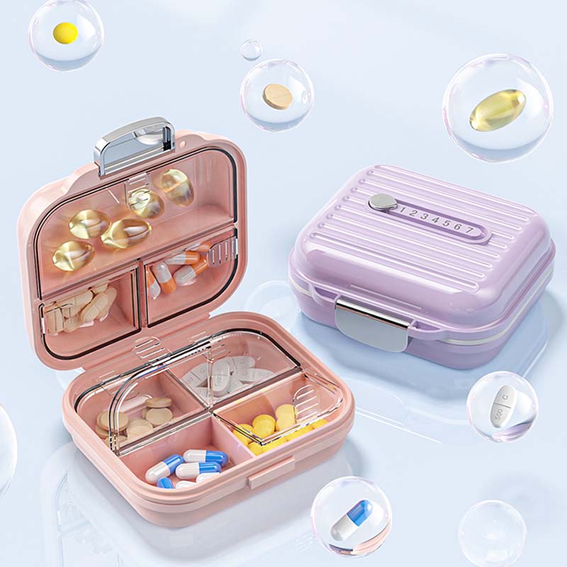 Compact Portable Pillbox