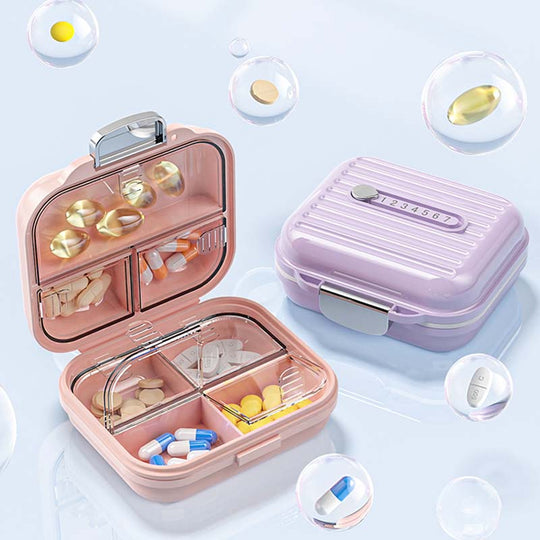 Compact Portable Pillbox