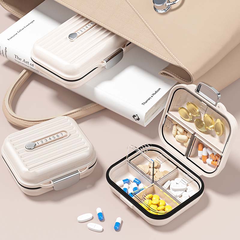 Compact Portable Pillbox