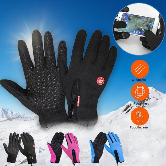 High-Quality, Warm, Windproof, and Waterproof Touchscreen Gloves for Unisex