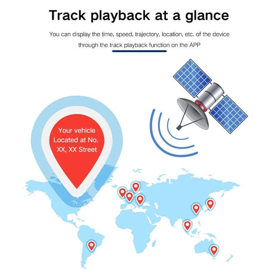 GPS Tracker with Strong Magnetic Attachment for Vehicle Tracking