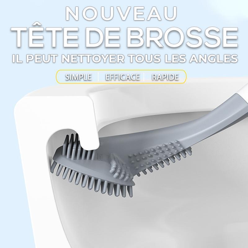 Long-Handled Toilet Brush - Say Goodbye to Stains