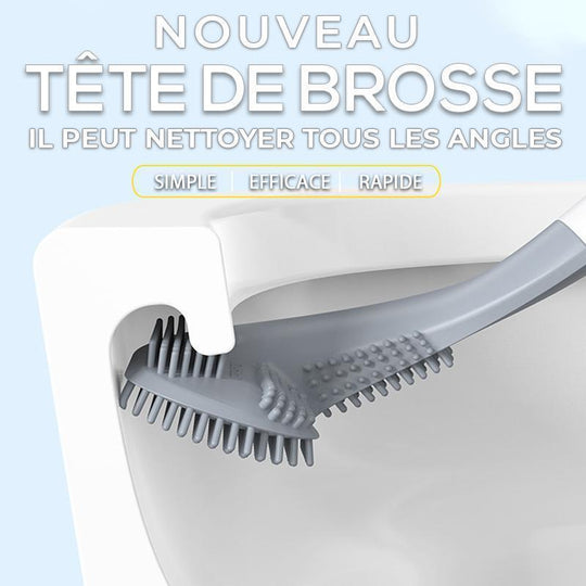 Long-Handled Toilet Brush - Say Goodbye to Stains