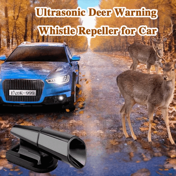 Ultrasonic Deer Warning Signal Whistle Device for Cars
