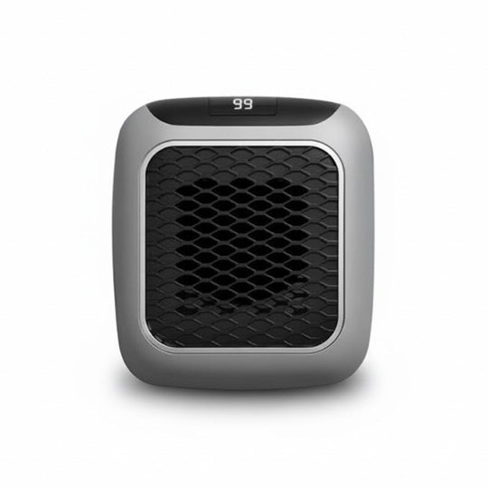 Portable Electric Heater with Adjustable Thermostat - Compact Heating Solution