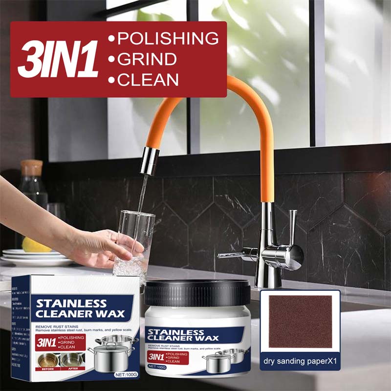 Magic Nano Stainless Steel Cleaning Paste Wax
