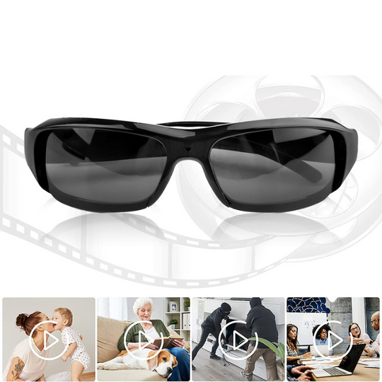 Sports Camera Glasses – 1080P with Recording Function