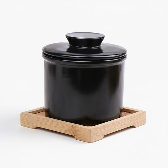 Butter Keeper - Ceramic Container - Water-Sealed Lid
